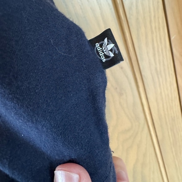 adidas Originals Cosmic Confession Snap Sleeve Three Stripe Tee / small - Picture 9 of 16